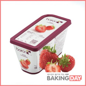 브와롱 딸기냉동퓨레1kg(아이스박스 필수 구매)